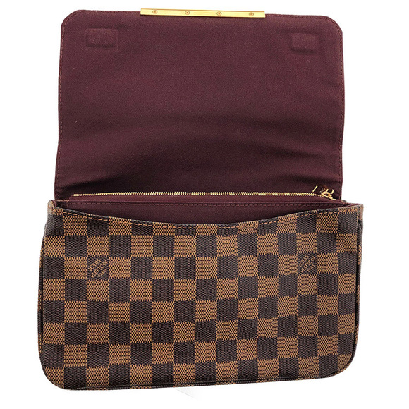 Louis Vuitton Hoxton Damier Ebene Brown Mini Shoulder Bag - Picture 4 of 15